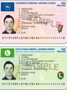 Apply for Ireland driving licence