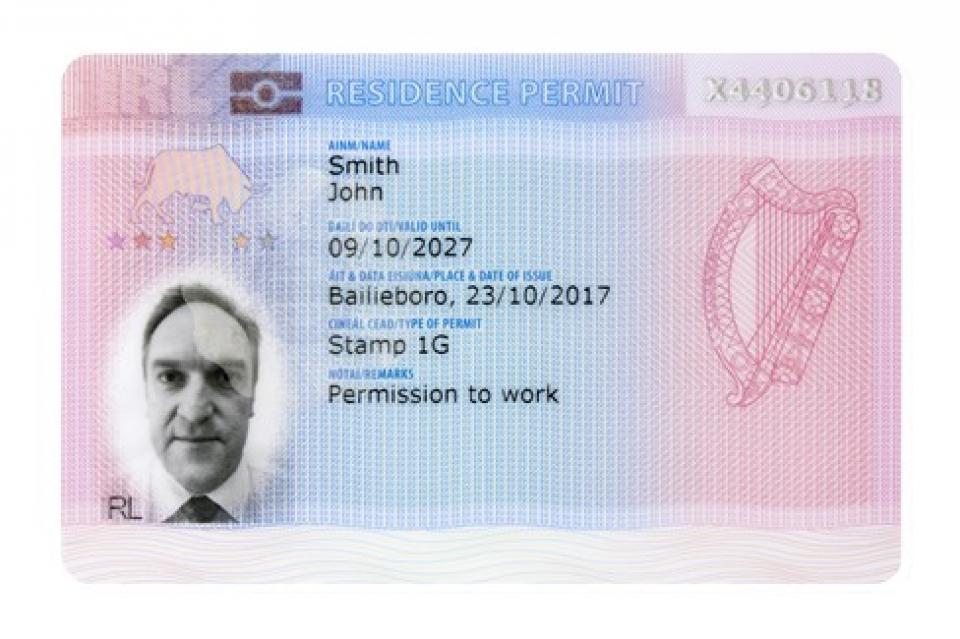 Buy Irish resident permit